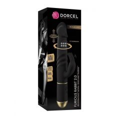   Dorcel Furious Rabbit 2.0 - nabíjecí vibrátor s ramenem na klitoris (černý)