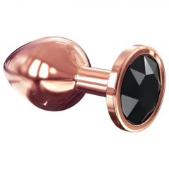   Dorcel Diamond Plug M - hliníkové anální dildo - střední (rosegold)