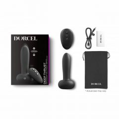   Dorcel Deep Thrust - nabíjecí vibrátor s dálkovým ovladačem (černý)