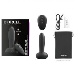   Dorcel Deep Thrust - nabíjecí vibrátor s dálkovým ovladačem (černý)