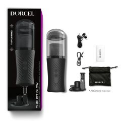   Dorcel Thrust Blow - nabíjecí masturbátor - umělá vagína (černý)