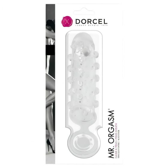 Dorcel Mr. Orgasm - sférický návlek na penis (průsvitný)