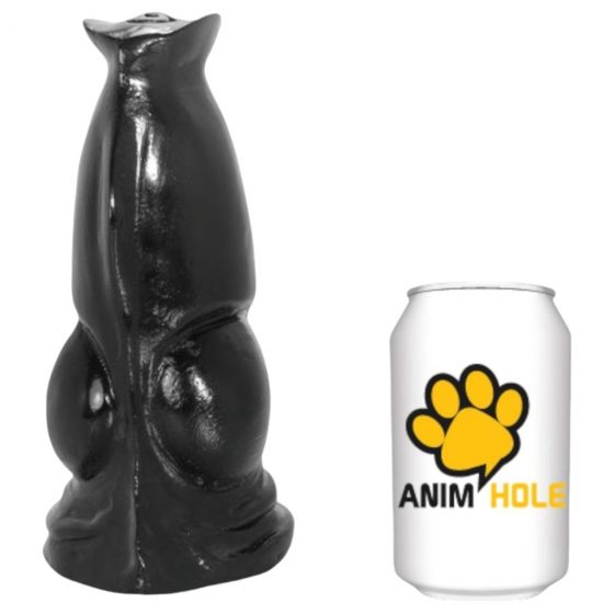 AnimHole Wolf - vlčí penis - 21 cm (černý)