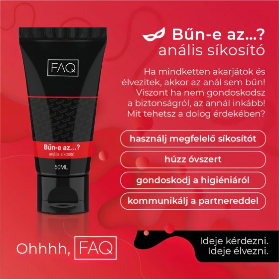 / FAQ - Je trestné...? anální lubrikant (50ml)