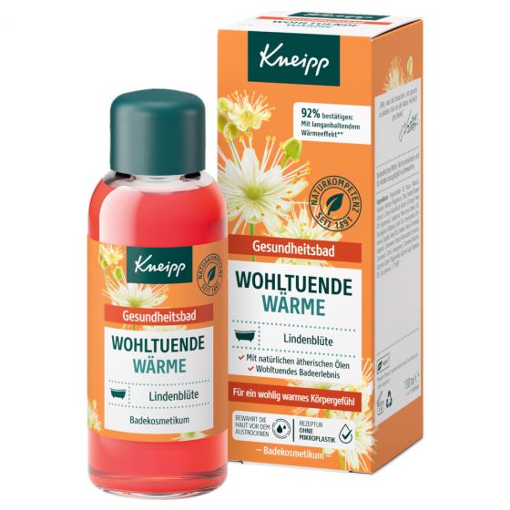 Kneipp koupelový olej - Uklidňující teplo (100 ml)