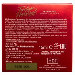   HOT Twilight Pheromone Natural women - feromonový parfém pro ženy (15ml) - bez vůně