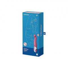   Satisfyer Petting Hippo - nabíjecí, vodotěsný vibrátor (purpurový)