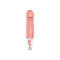   Satisfyer Master - vodotěsný, dobíjecí žaludový vibrátor (přírodní)