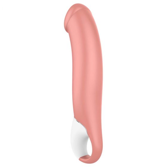 Satisfyer Master - vodotěsný, dobíjecí žaludový vibrátor (přírodní)