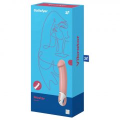   Satisfyer Master - vodotěsný, dobíjecí žaludový vibrátor (přírodní)