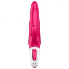   Satisfyer Mr. Rabbit - vodotěsný, nabíjecí vibrátor s ramínkem na klitoris (růžový)