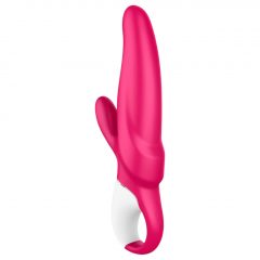   Satisfyer Mr. Rabbit - vodotěsný, nabíjecí vibrátor s ramínkem na klitoris (růžový)