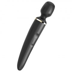   Satisfyer Wand-er Woman - nabíjecí, vodotěsný masážní vibrátor (černý)