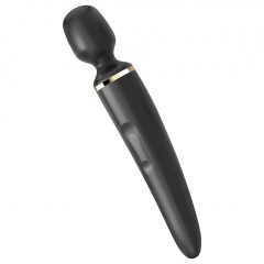   Satisfyer Wand-er Woman - nabíjecí, vodotěsný masážní vibrátor (černý)