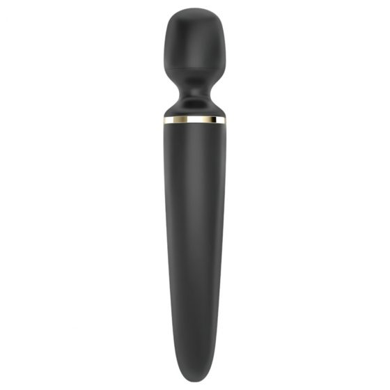 Satisfyer Wand-er Woman - nabíjecí, vodotěsný masážní vibrátor (černý)