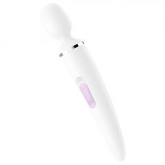   Satisfyer Wand-er Woman - nabíjecí, vodotěsný masážní vibrátor (bílý)