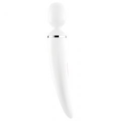   Satisfyer Wand-er Woman - vodotěsný masážní vibrátor (bílý)