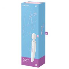   Satisfyer Wand-er Woman - vodotěsný masážní vibrátor (bílý)