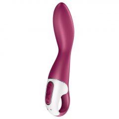   Satisfyer Heated Thrill - inteligentní, nabíjecí, ohřívající vibrátor (červený)