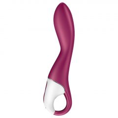   Satisfyer Heated Thrill - inteligentní, nabíjecí, ohřívající vibrátor (červený)