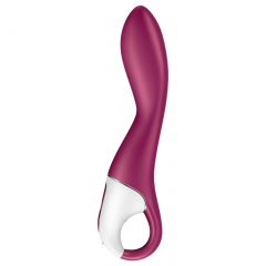   Satisfyer Heated Thrill - chytrý vyhřívaný vibrátor (červený)