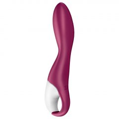   Satisfyer Heated Thrill - inteligentní, nabíjecí, ohřívající vibrátor (červený)