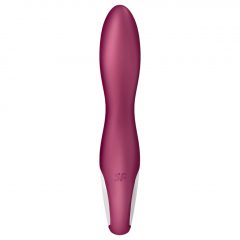   Satisfyer Heated Thrill - inteligentní, nabíjecí, ohřívající vibrátor (červený)