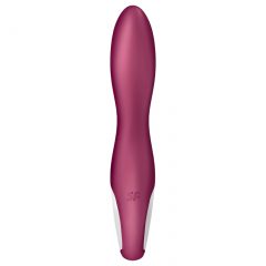   Satisfyer Heated Thrill - chytrý vyhřívaný vibrátor (červený)