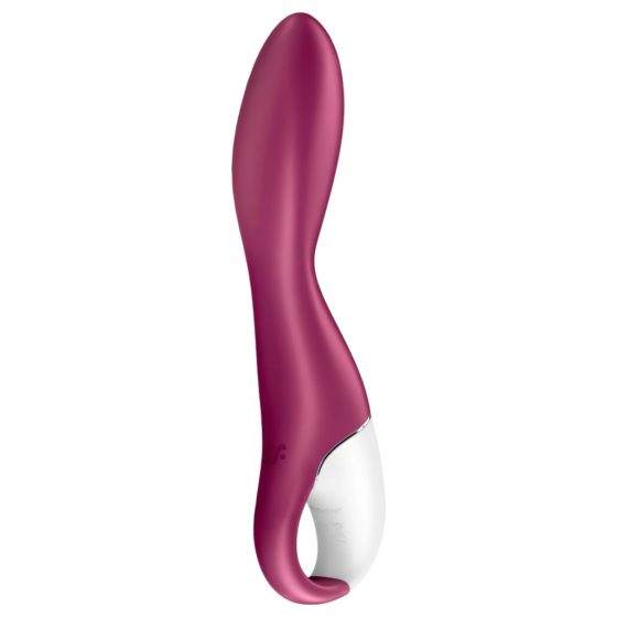 Satisfyer Heated Thrill - inteligentní, nabíjecí, ohřívající vibrátor (červený)