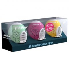 Satisfyer Egg RBF - masturbační vajíčka sada (3 ks)