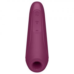   Satisfyer Curvy 1+ - nabíjecí, vodotěsný smart vibrátor na stimulaci klitorisu (červená růže)