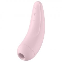   Satisfyer Curvy 2+ -nabíjací vodotěsný smart vibrátor a stimulátor klitorisu (růžový)