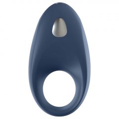   Satisfyer Mighty One - nabíjecí, vodotěsný smart kroužek na penis (modrý)