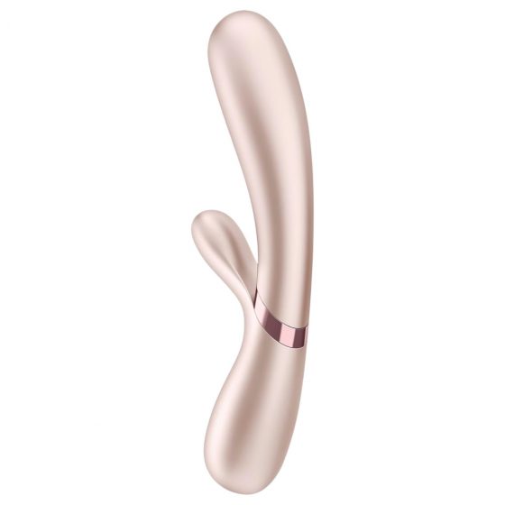 Satisfyer Hot Lover-inteligentný, nabíjecí,  nahřívaný vibrátor (stříbrný)