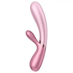   Satisfyer Hot Lover - inteligentní, nabíjecí, ohřívající vibrátor (růžový)