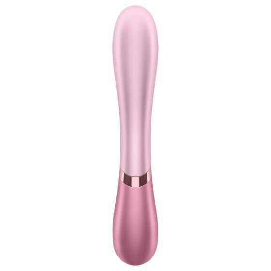 Satisfyer Hot Lover - inteligentní, nabíjecí, ohřívající vibrátor (růžový)