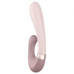   Satisfyer Heat Wave - inteligentní, pákový vibrátor s ohřevem (béžový)