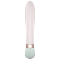   Satisfyer Heat Wave - inteligentní, pákový vibrátor s ohřevem (máta)