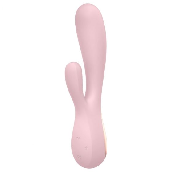 Satisfyer Mono Flex - nabíjecí, vodotěsný smart vibrátor (bledě růžový)