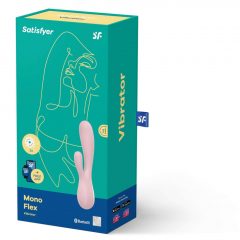   Satisfyer Mono Flex - nabíjecí, vodotěsný smart vibrátor (bledě růžový)