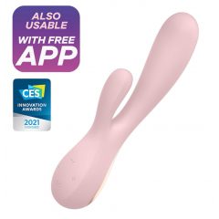   Satisfyer Mono Flex - nabíjecí, vodotěsný smart vibrátor (bledě růžový)