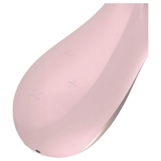 Satisfyer Mono Flex - nabíjecí, vodotěsný smart vibrátor (bledě růžový)