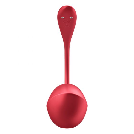 Satisfyer Shiny Petal - rádiové vibrační vajíčko (červené)