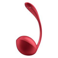   Satisfyer Shiny Petal - rádiové vibrační vajíčko (červené)