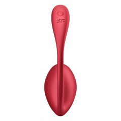   Satisfyer Shiny Petal - rádiové vibrační vajíčko (červené)