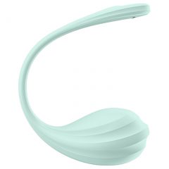   Satisfyer Smooth Petal - chytré vibrační vajíčko (zelené)