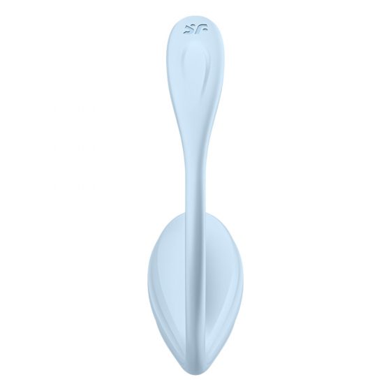 Satisfyer Smooth Petal - chytré vibrační vajíčko (modré)