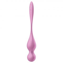   Satisfyer Love Birds 1 - chytré vibrační venušiny kuličky (růžové)