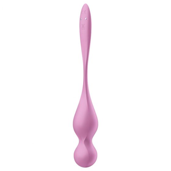 Satisfyer Love Birds 1 - chytré vibrační venušiny kuličky (růžové)