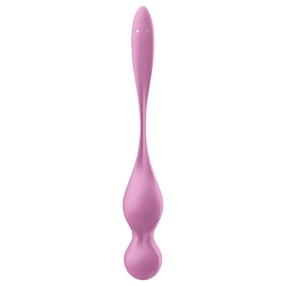 Satisfyer Love Birds 1 - chytré vibrační venušiny kuličky (růžové)